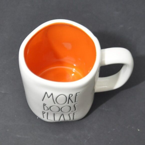 Rae Dunn Artisan Collection by Magenta "MORE BOOS PLEASE" Mug - Picture 2 of 3